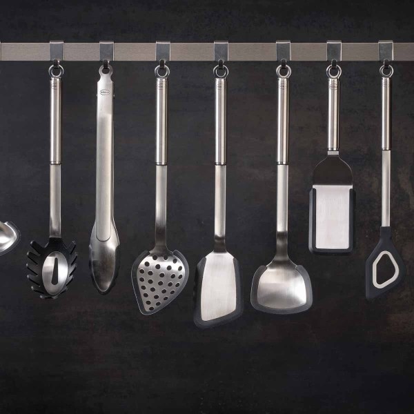 Лопатка кухонна, RÖSLE, Łopatka 26cm z silikonem, для смаження та перевертання, довжина 26 см