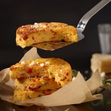 Лопатка Roesle 33 см, перфорована з гачком — для смаження й подачі на сковороді