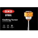 Кухонна лопатка, OXO, Łopatka kuchenna stalowa STEEL, сталева для смаження та перевертання (на сковорідці)