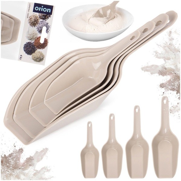 Набір кухонних лопаток Orion 143019, 4 шт., для подавання та сервірування
