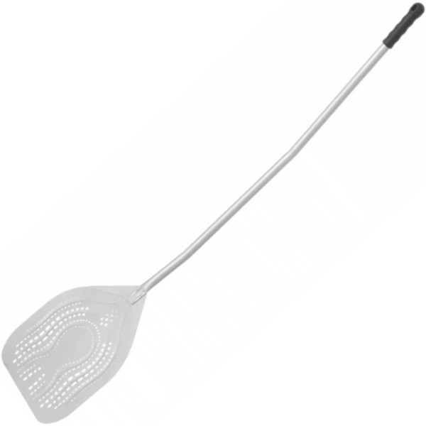 Łopata do pizzy Arena kwadratowa perforowana z wygiętym uchwytem 350x1500 mm