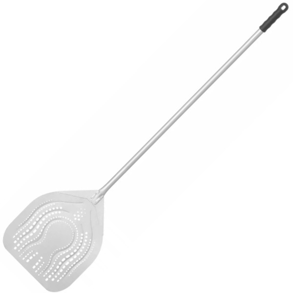 Łopata do pizzy Arena kwadratowa perforowana z wygiętym uchwytem 350x1500 mm
