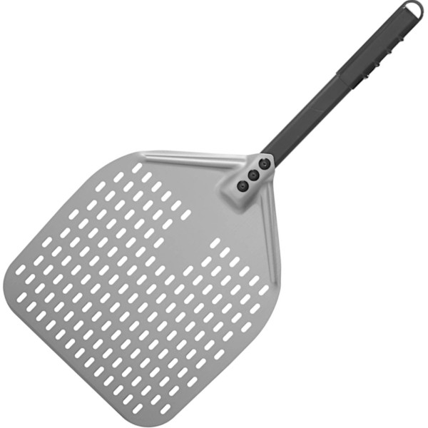 Łopata do pizzy Hendi 618097 kratkowana kwadratowa z krótką rączką 300x660 mm