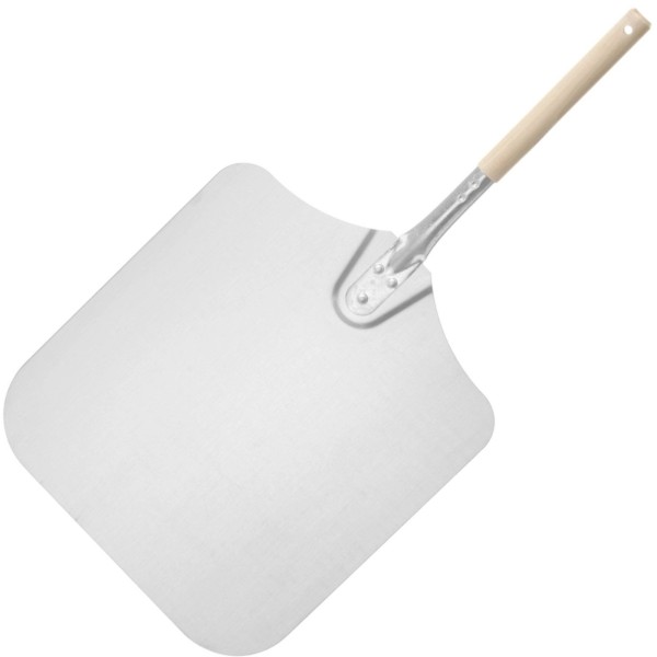 Łopata do pizzy Hendi 618042 krótka rączka kwadratowa 355x710 mm