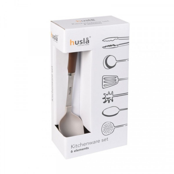 ZESTAW 6 PRZYBORÓW KUCHENNYCH HUSLA 73960