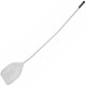 Łopata do pizzy Arena kwadratowa perforowana z wygiętym uchwytem 350x1840 mm