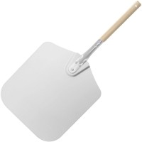 Łopatka do pizzy Hendi 618035 kwadratowa z krótką rączką 305 x 660 mm