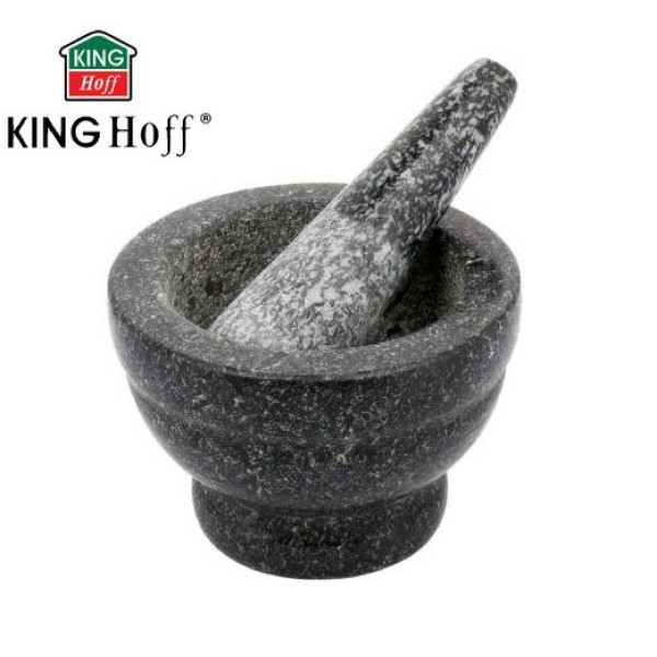 Moździerz kuchenny KiNGHOFF KH-3357 granitowy Ø8,5 cm do przypraw