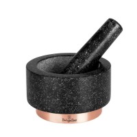 Moździerz kuchenny Berlinger Haus BH-8608 Black Rose granitowy Ø14 cm do ziół i przypraw