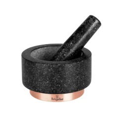 Кухонний Молочник Berlinger Haus BH-8608 гранитовий, Ø14 см, для подрібнення спецій, Black Rose