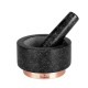 Moździerz kuchenny Berlinger Haus BH-8608 Black Rose granitowy Ø14 cm do ziół i przypraw