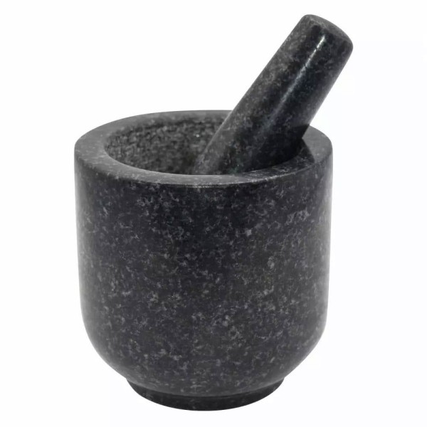Moździerz kuchenny Kinghoff KH-1679 granitowy Ø12x12cm do ucierania i rozdrabniania