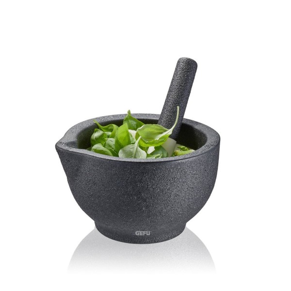 Moździerz kuchenny GEFU GRINO L – do ucierania przypraw i ziół