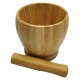 Moździerz kuchenny Kinghoff KH-1616 bambus 9,5 cm do przypraw