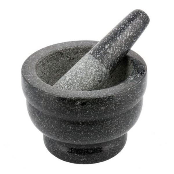 Moździerz kuchenny Kinghoff RB-3360 granitowy Ø14 cm do rozdrabniania przypraw