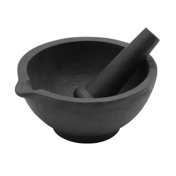 Moździerz kuchenny KiNGHOFF KH-1197 żeliwny Ø13 cm do ubijania przypraw