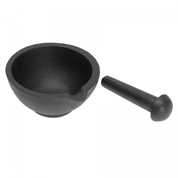 Moździerz kuchenny KiNGHOFF KH-1197 żeliwny Ø13 cm do ubijania przypraw