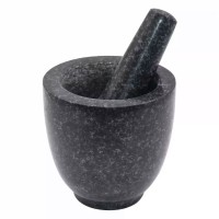 Moździerz kuchenny Kinghoff KH-1680 granitowy Ø12x12 cm do mielenia przypraw