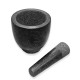 Moździerz kuchenny Kinghoff KH-1680 granitowy Ø12x12 cm do mielenia przypraw