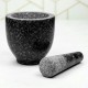 Moździerz kuchenny Kinghoff KH-1680 granitowy Ø12x12 cm do mielenia przypraw