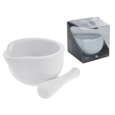 Moździerz kuchenny porcelanowy do rozdrabniania przypraw i ziół