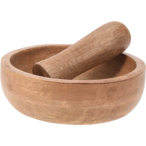 Moździerz kuchenny, MOŹDZIEŻ, 15x15x5 см — для роздушування спецій і приготування соусів