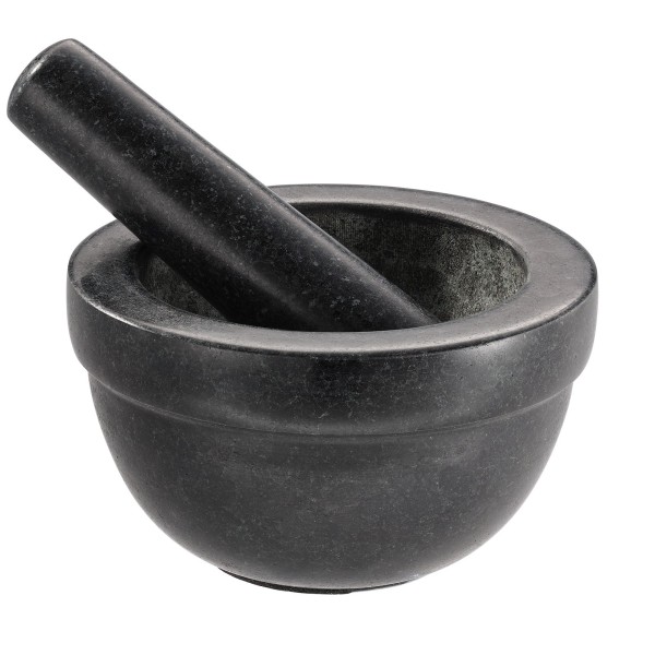 Мо́ртар (кухонний) Roesle Moździerz granitowy 14 см — для подрібнення спецій і соусів Мо́ртар (кухонний) Roesle Moździerz granitowy 14 см — для подрібнення спецій і соусів
