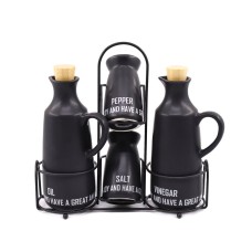 Приспособа для спецій, Maestro, Ceramiczny zestaw ECO STYLE MR-20029-04S, 5 ел. для кухні