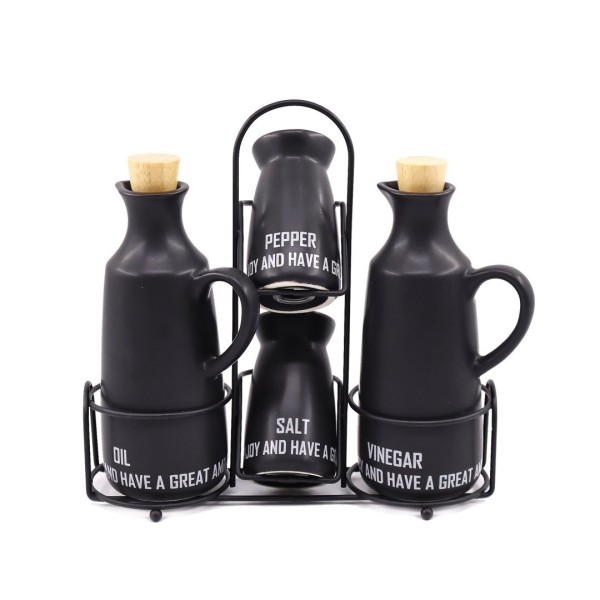 Приспособа для спецій, Maestro, Ceramiczny zestaw ECO STYLE MR-20029-04S, 5 ел. для кухні