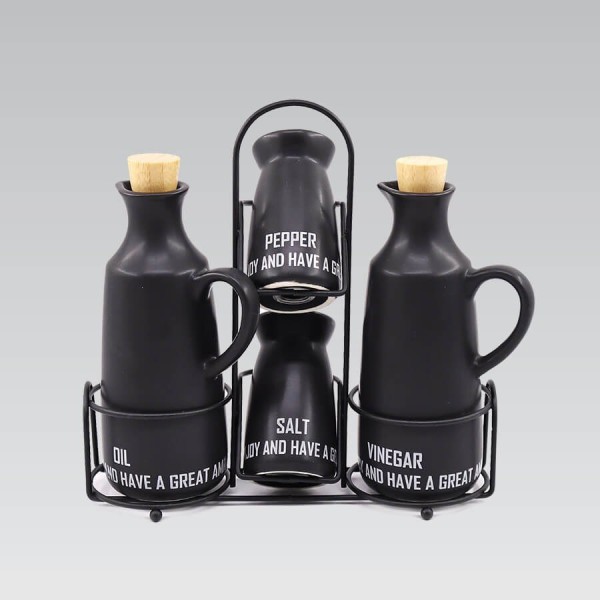 Приспособа для спецій, Maestro, Ceramiczny zestaw ECO STYLE MR-20029-04S, 5 ел. для кухні