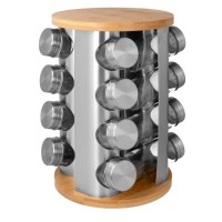 Przyprawnik Brunbeste BB-2734 zestaw pojemników 17 elementów do kuchni