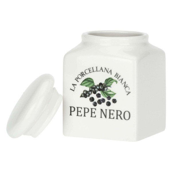 Zestaw pojemników do przypraw La Porcellana Bianca Conserva 175 ml 4 sztuki