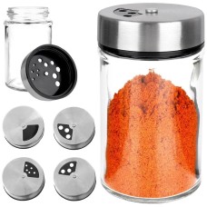 Контейнер для приправ, Orion 155107, скляний 100 мл, сітка для сипання — для кухні та столу