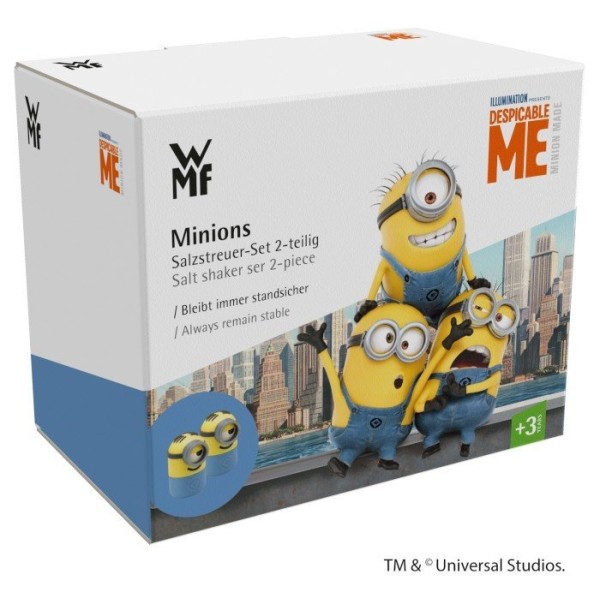 Набір приправників, WMF, Zestaw przyprawników 2 el. Minionki — для кухні та сервірування