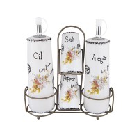 Przyprawnik ceramiczny Maestro MR-20049-04S, zestaw 5 el.