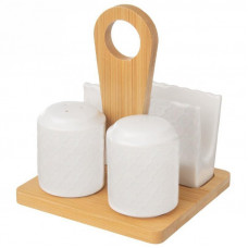 PRZYPRAWNIK PORCELANOWY SERWETNIK SOLNICZKA PIEPRZNICZKA ORION 153692