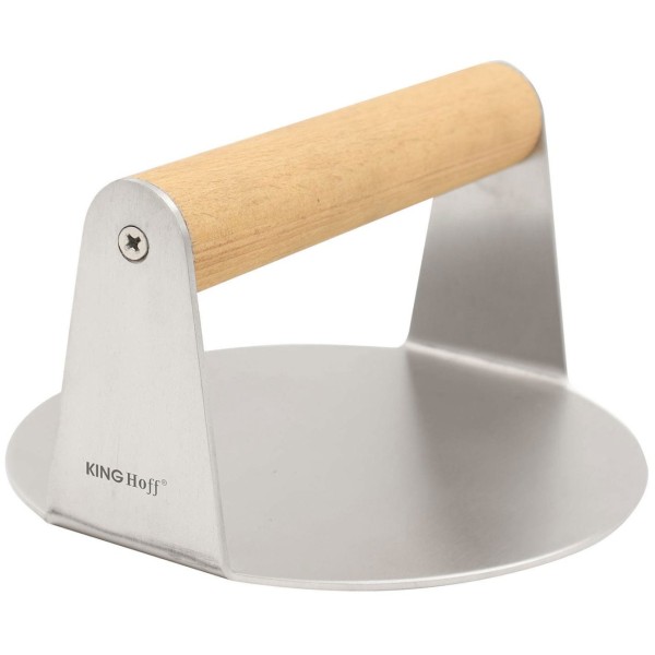 Praska do burgerów Kinghoff KH-1878 stal nierdzewna 14 cm