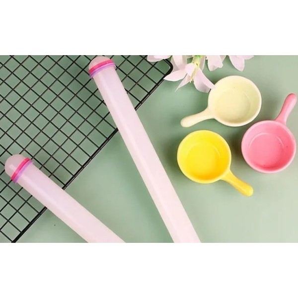 Wałek do mas cukrowych Brunbeste BB-3219 14,5 cm do lukru i marcepanu