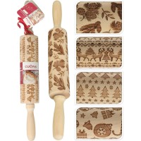 Кулінарний валик, WAŁEK, do ciast 35 см, з візерунком — для прикраси тіста