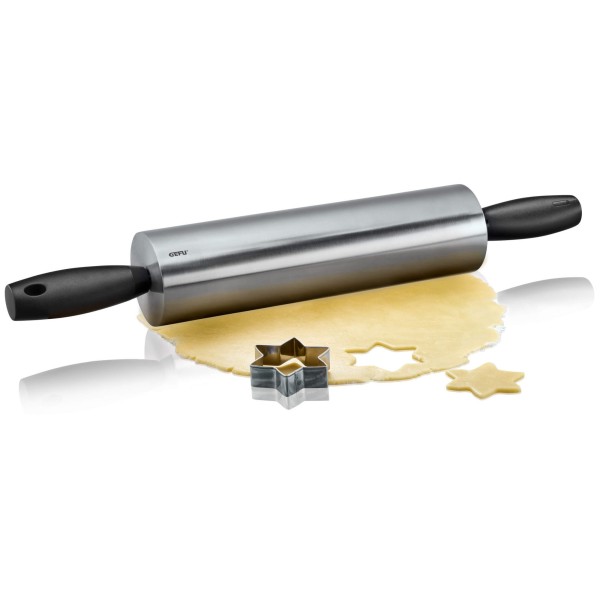 Кухонний аксесуар, GEFU ROTOLO, валок для тіста 46 см — для розкочування тіста на рівну товщину