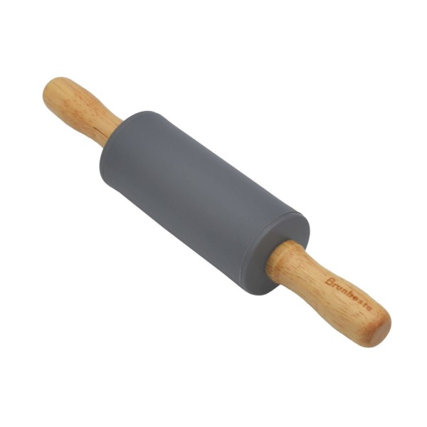 Кухонний валик Brunbeste BB-2974 для тіста, силіконовий, 23 см Кухонний валик Brunbeste BB-2974 для тіста, силіконовий, 23 см