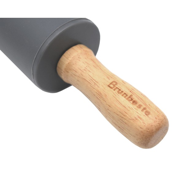 Кухонний валик Brunbeste BB-2974 для тіста, силіконовий, 23 см Кухонний валик Brunbeste BB-2974 для тіста, силіконовий, 23 см