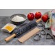Wałek do ciasta Brunbeste BB-3240 marmurowy 46 cm z podstawką