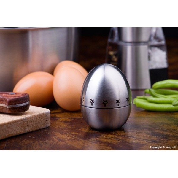 Minutnik kuchenny KiNGHOFF KH-3131 Inox do gotowania jajek