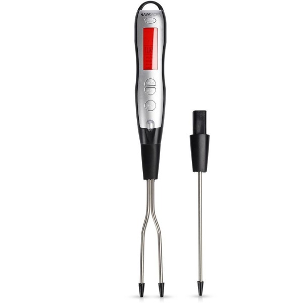 Termometr kuchenny Acer Nava 10-274-041 z widelcem i sondą do mięsa, timer
