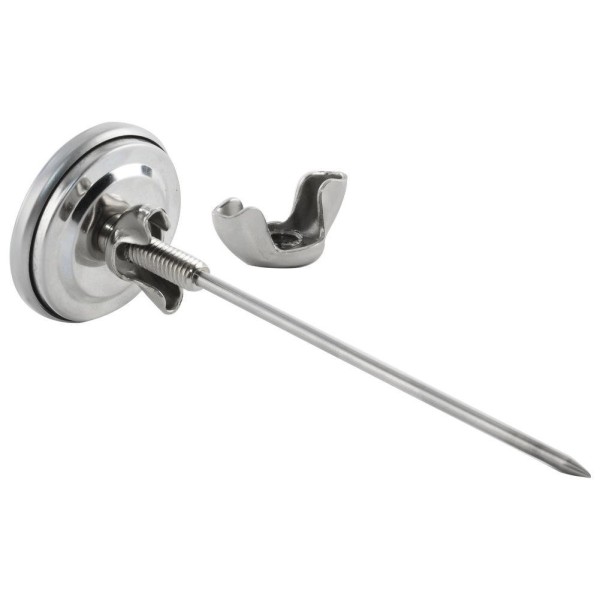 Termometr kuchenny Orion 152849 do wędzarni stalowy z sondą 16 cm