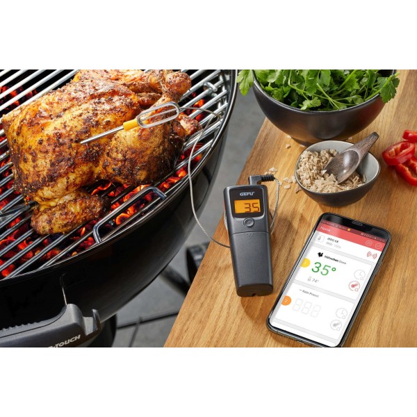 Termometr kuchenny GEFU Control Bluetooth 1 kanał do monitorowania temperatury