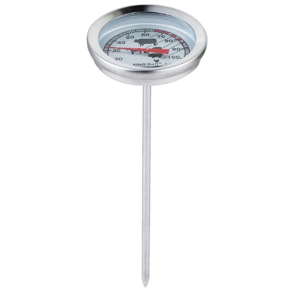 Termometr kuchenny KiNGHOFF KH-3697 do pomiaru temperatury mięsa 0-120°C