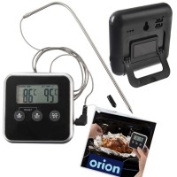 Termometr kuchenny Orion 152867 elektroniczny cyfrowy z sondą do mięsa i steków