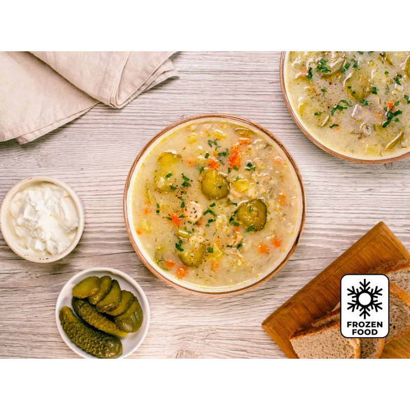 Zupa ogórkowa z kurczakiem 400g